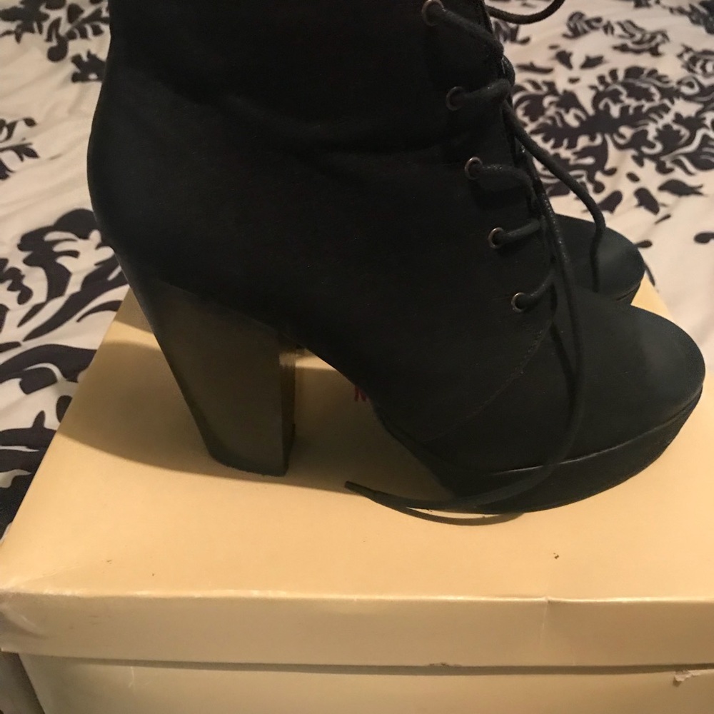Lace Up Booties - Picture 2 of 5